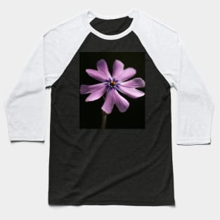little purple violett Flower Baseball T-Shirt